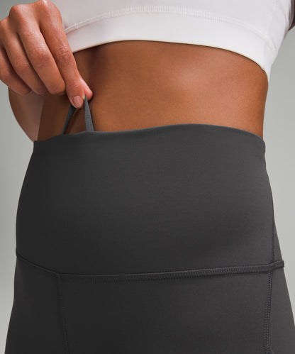 Lululemon Wunder Train High-Rise Tight with Pockets 25" Graphite Grey