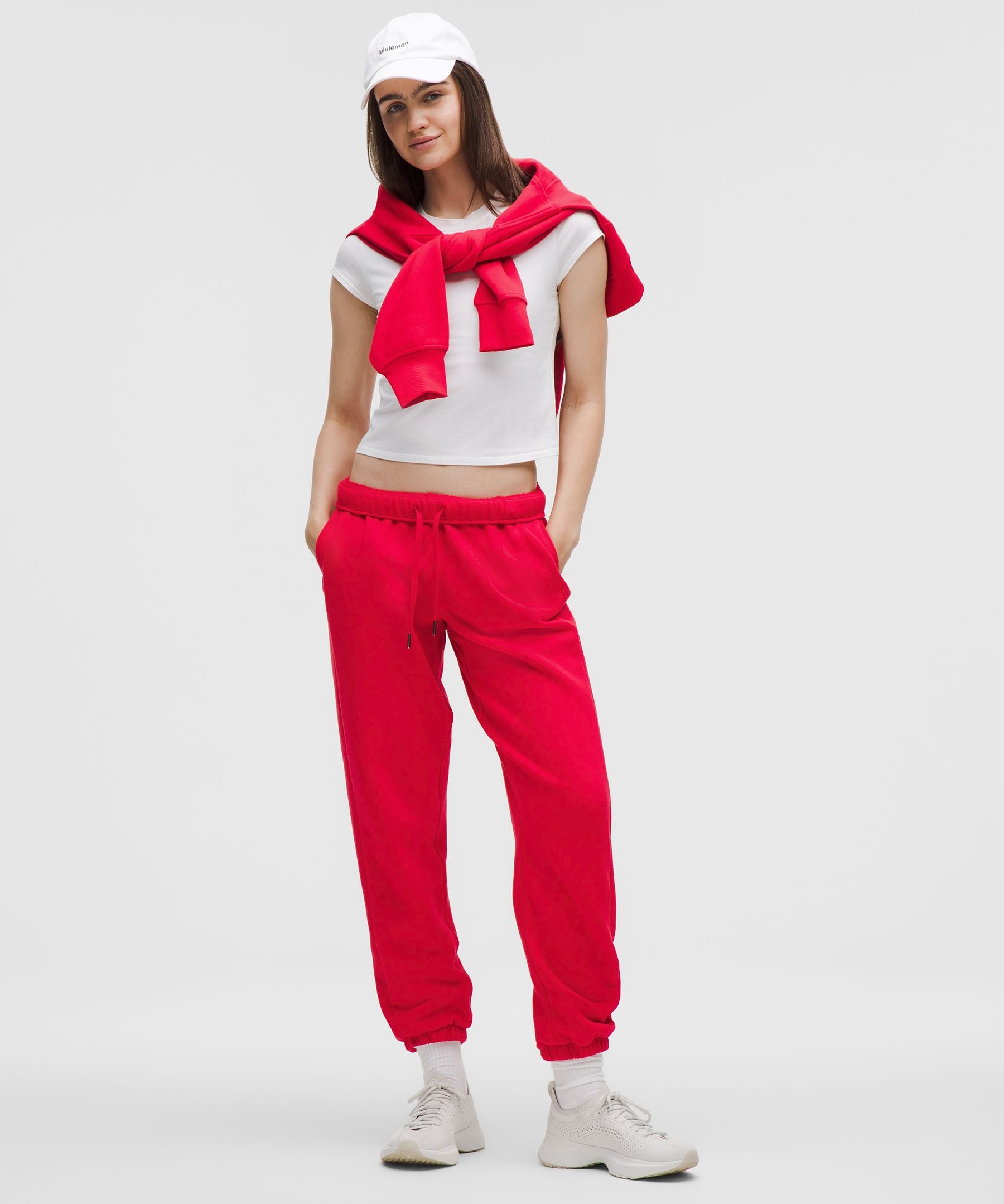 Lululemon Scuba Mid-Rise Oversized Jogger *Regular Lulu Red
