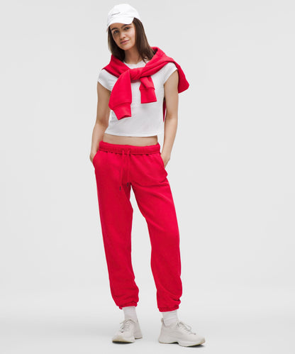 Lululemon Scuba Mid-Rise Oversized Jogger *Regular Lulu Red