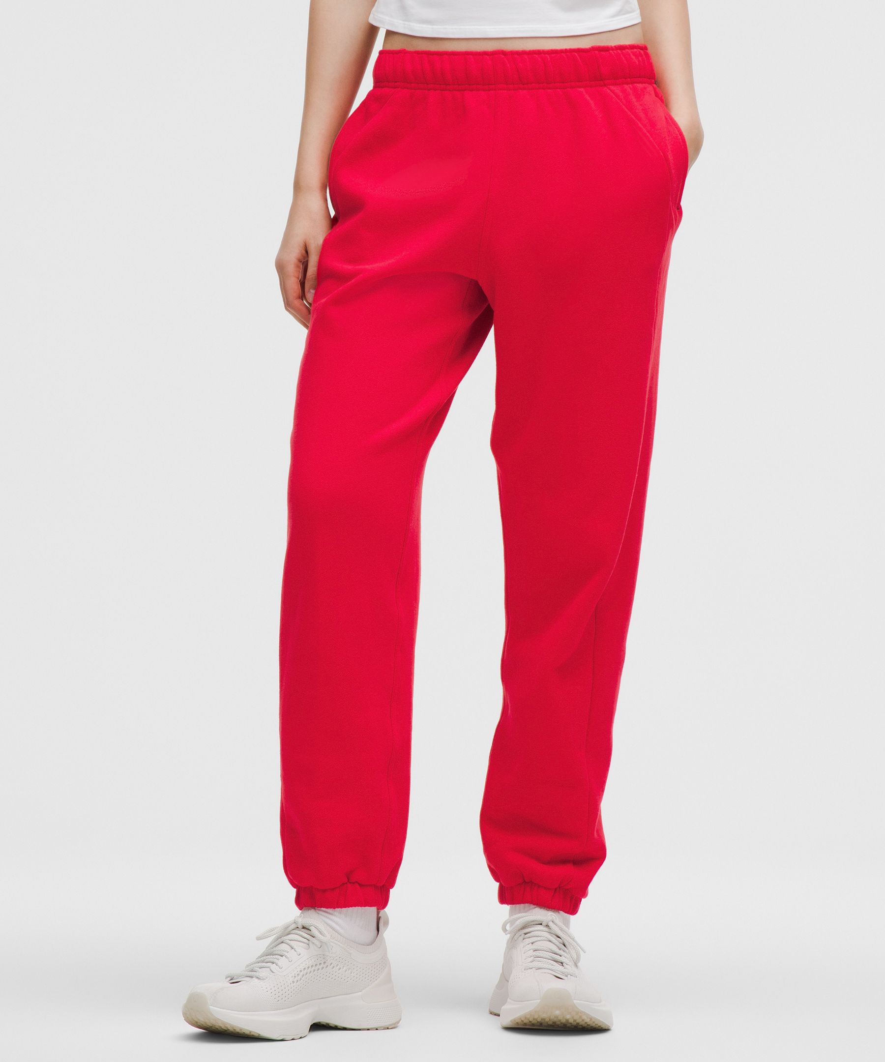 Lululemon Scuba Mid-Rise Oversized Jogger *Regular Lulu Red