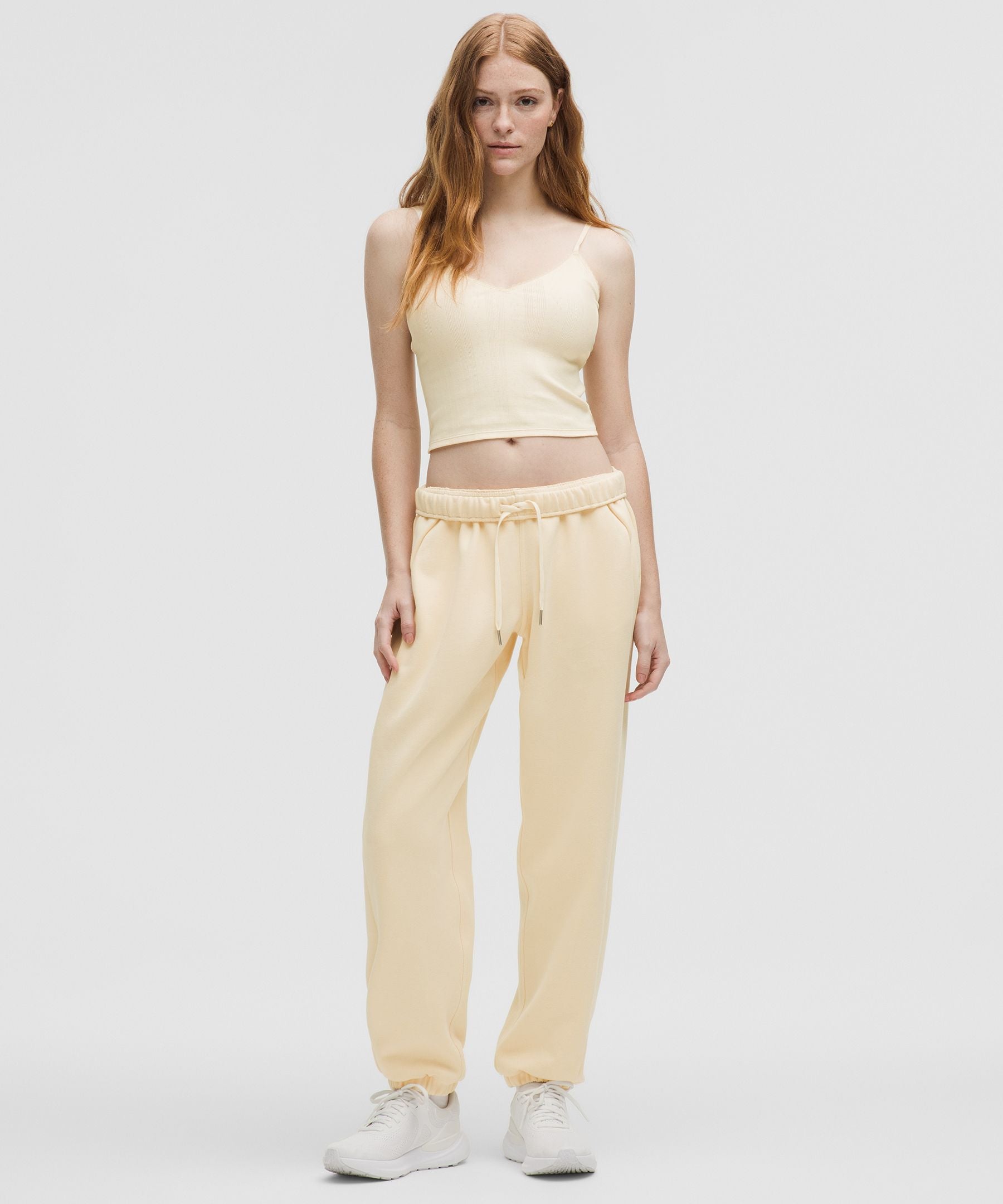 Lululemon Scuba Mid-Rise Oversized Jogger *Regular Butter Cream
