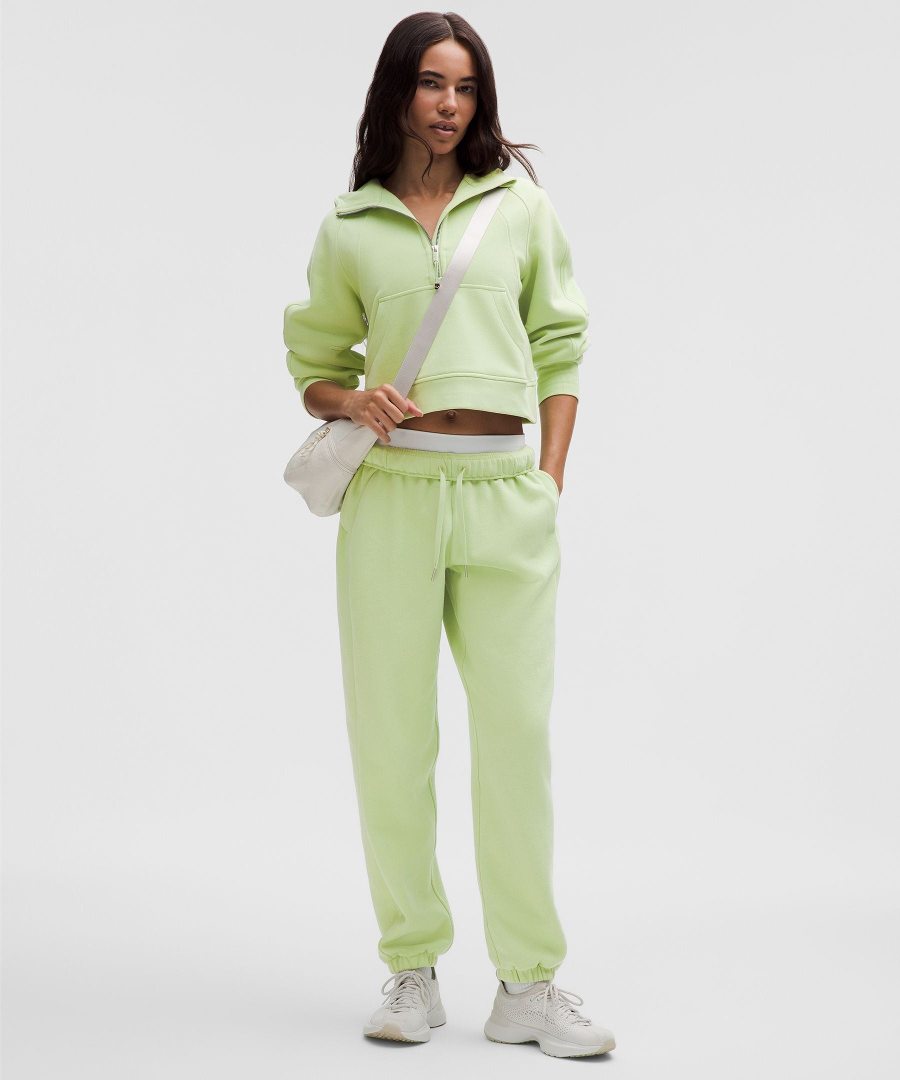 Lululemon Scuba Mid-Rise Oversized Jogger *Regular Lemongrass