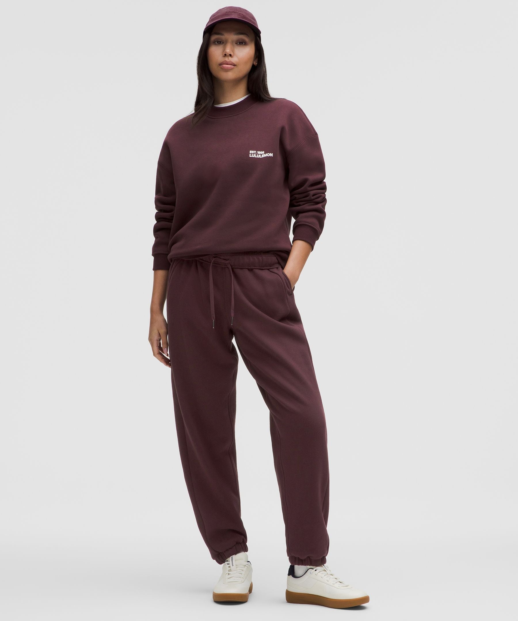 Lululemon Scuba Mid-Rise Oversized Jogger *Regular Goodnight Plum