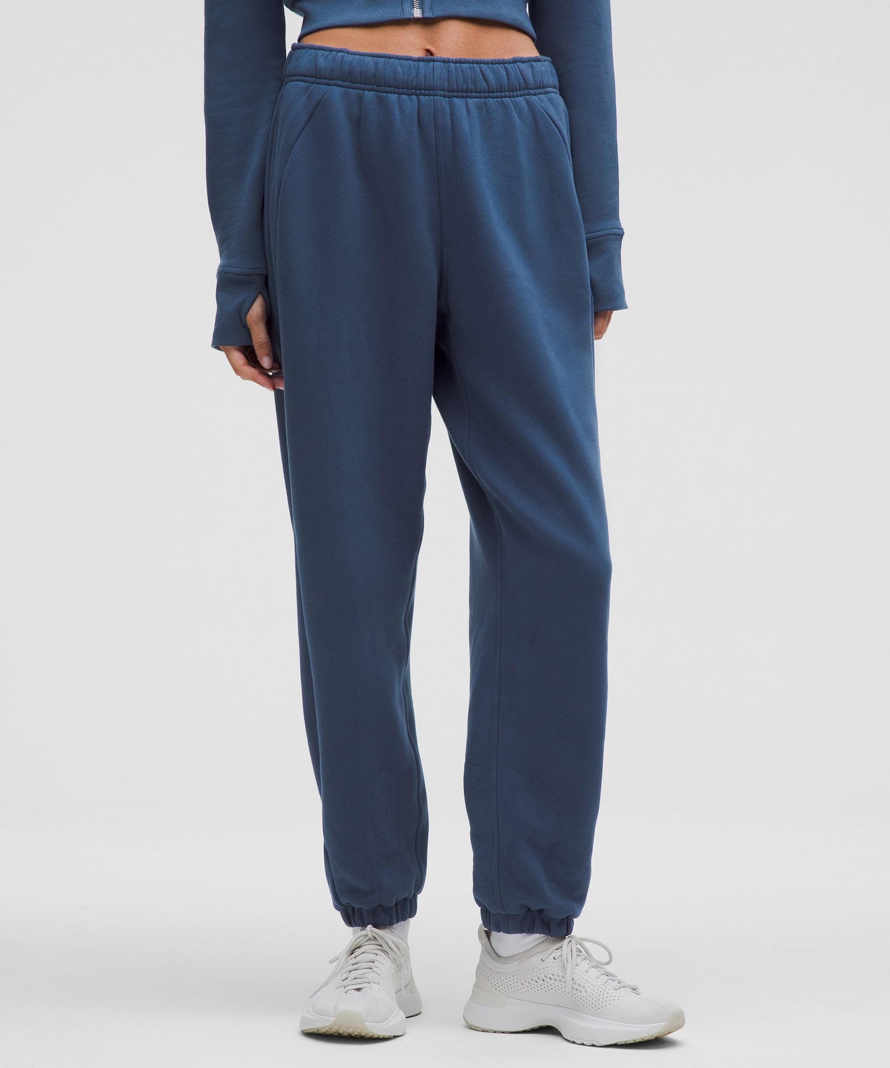 Lululemon Scuba Mid-Rise Oversized Jogger *Regular Blue Twill