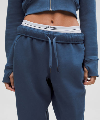 Lululemon Scuba Mid-Rise Oversized Jogger *Regular Blue Twill