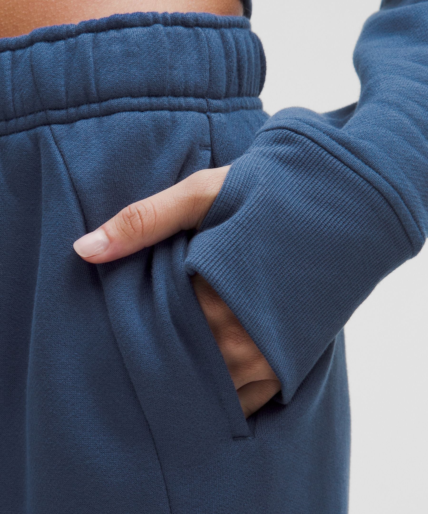 Lululemon Scuba Mid-Rise Oversized Jogger *Regular Blue Twill