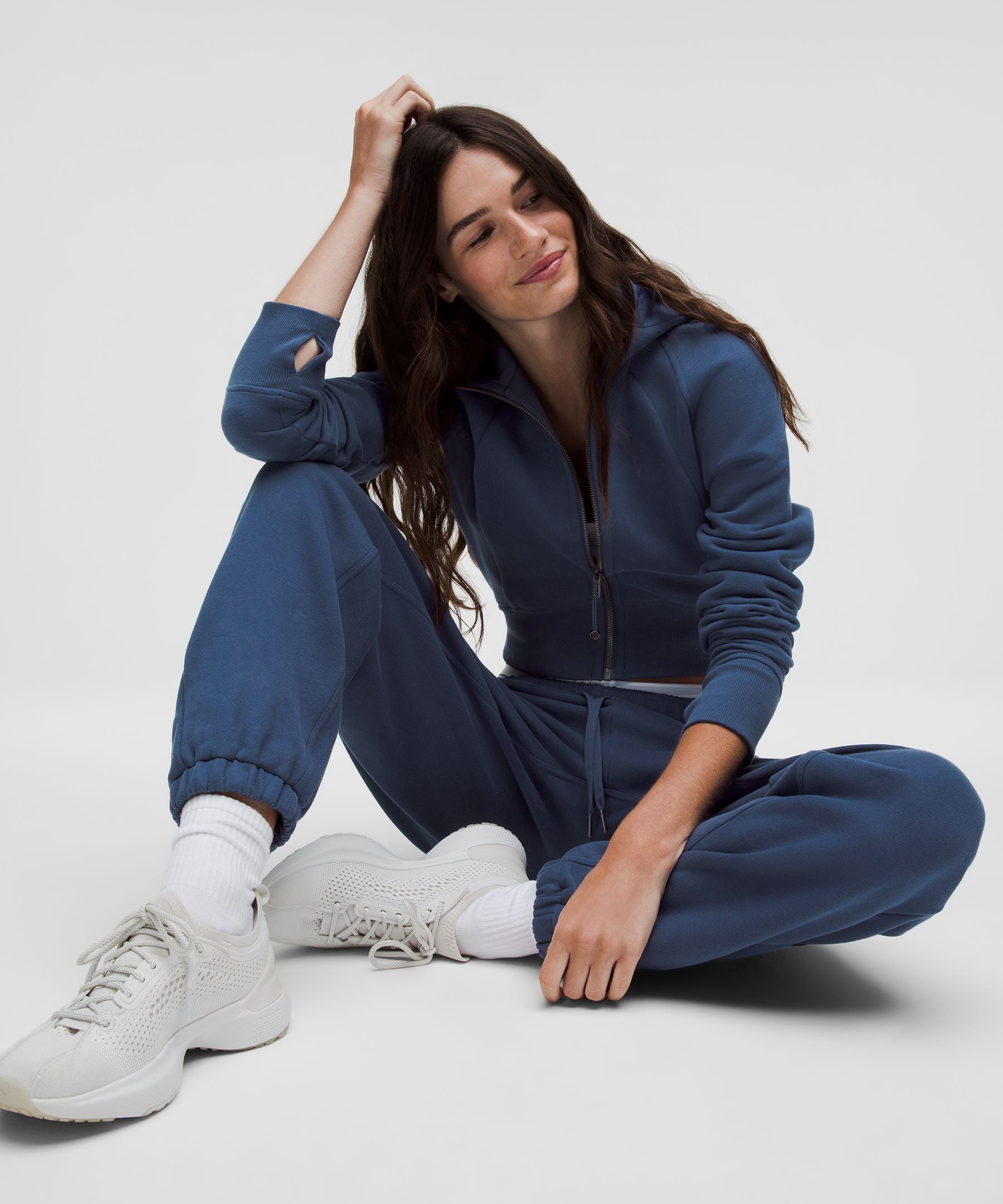 Lululemon Scuba Mid-Rise Oversized Jogger *Regular Blue Twill