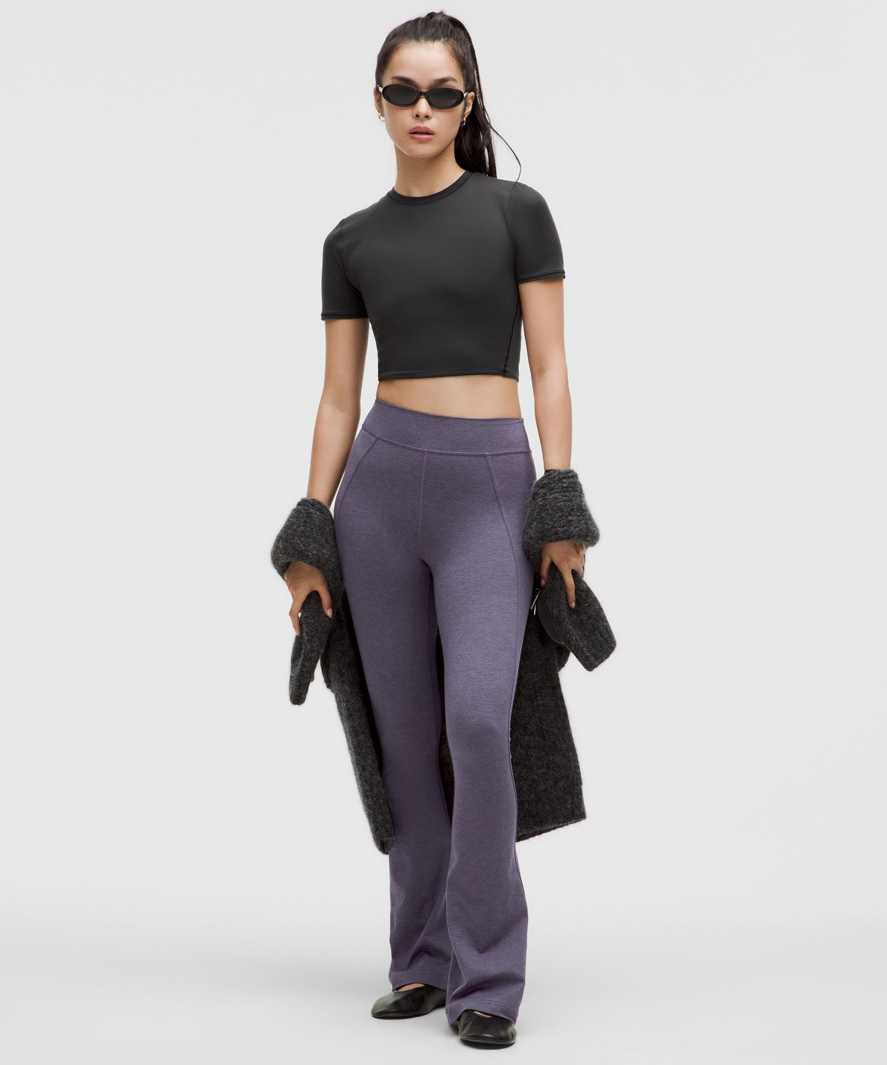Lululemon Softy Suedey Split-Hem High-Rise Mini-Flare Pant *Regular