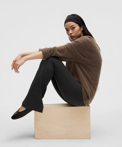 Lululemon Softy Suedey Split-Hem High-Rise Mini-Flare Pant *Regular