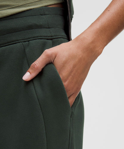 Lululemon Scuba Mid-Rise Wide-Leg Pant *Regular Rainforest Green