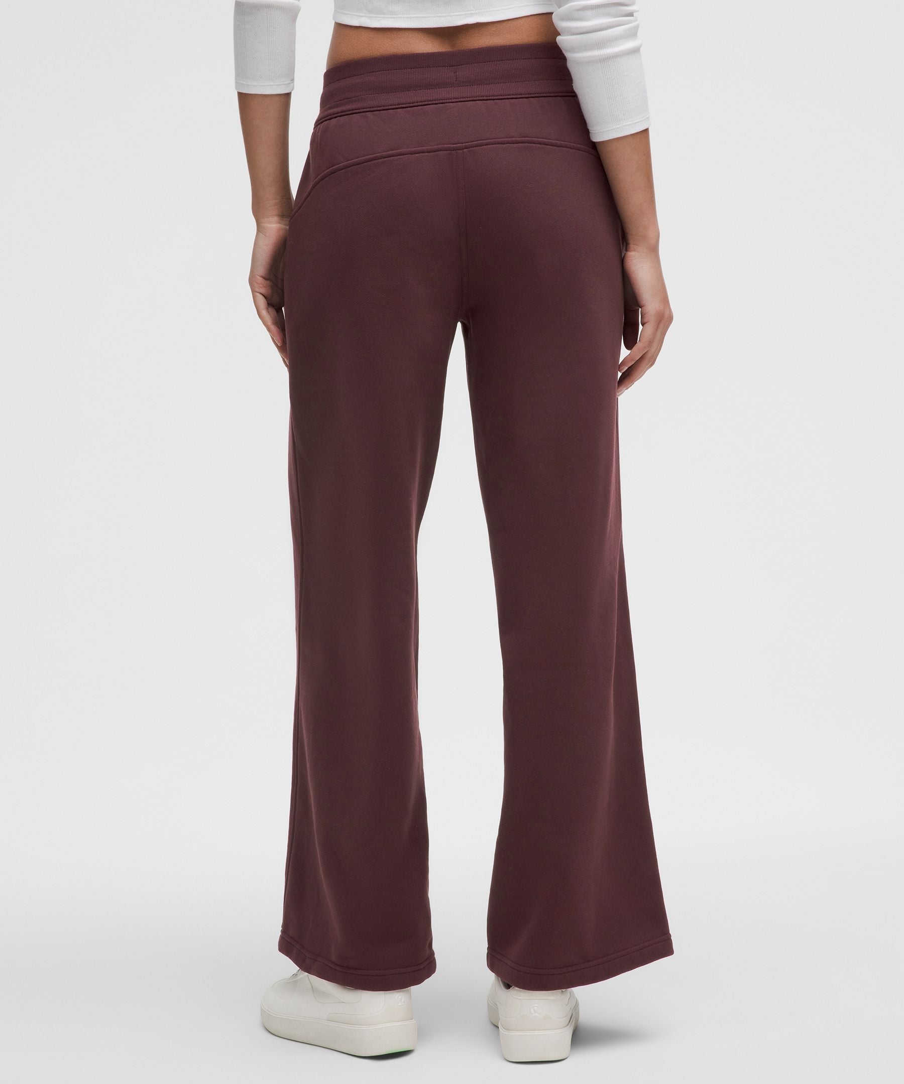 Lululemon Scuba Mid-Rise Wide-Leg Pant *Regular Goodnight Plum