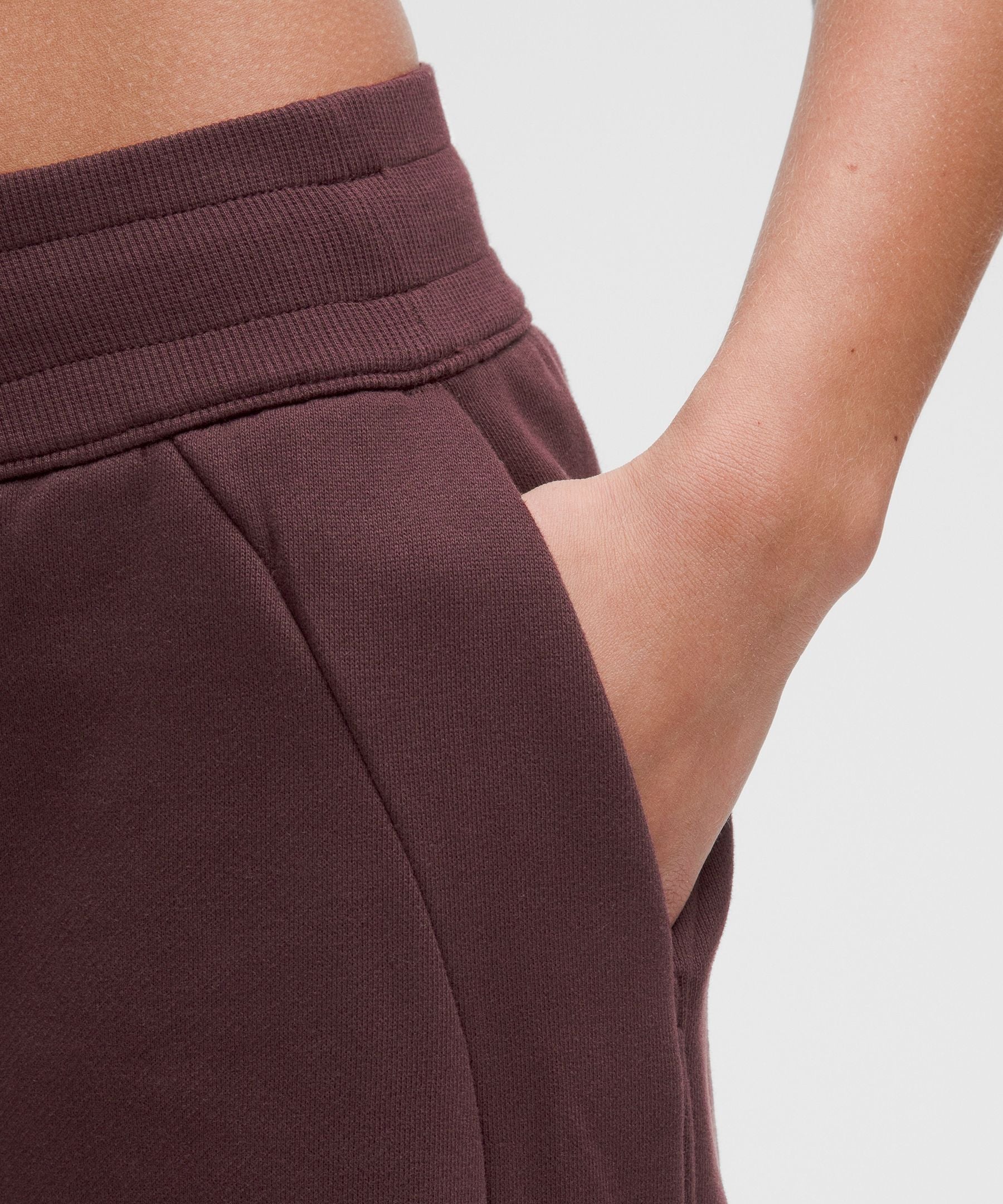 Lululemon Scuba Mid-Rise Wide-Leg Pant *Regular Goodnight Plum