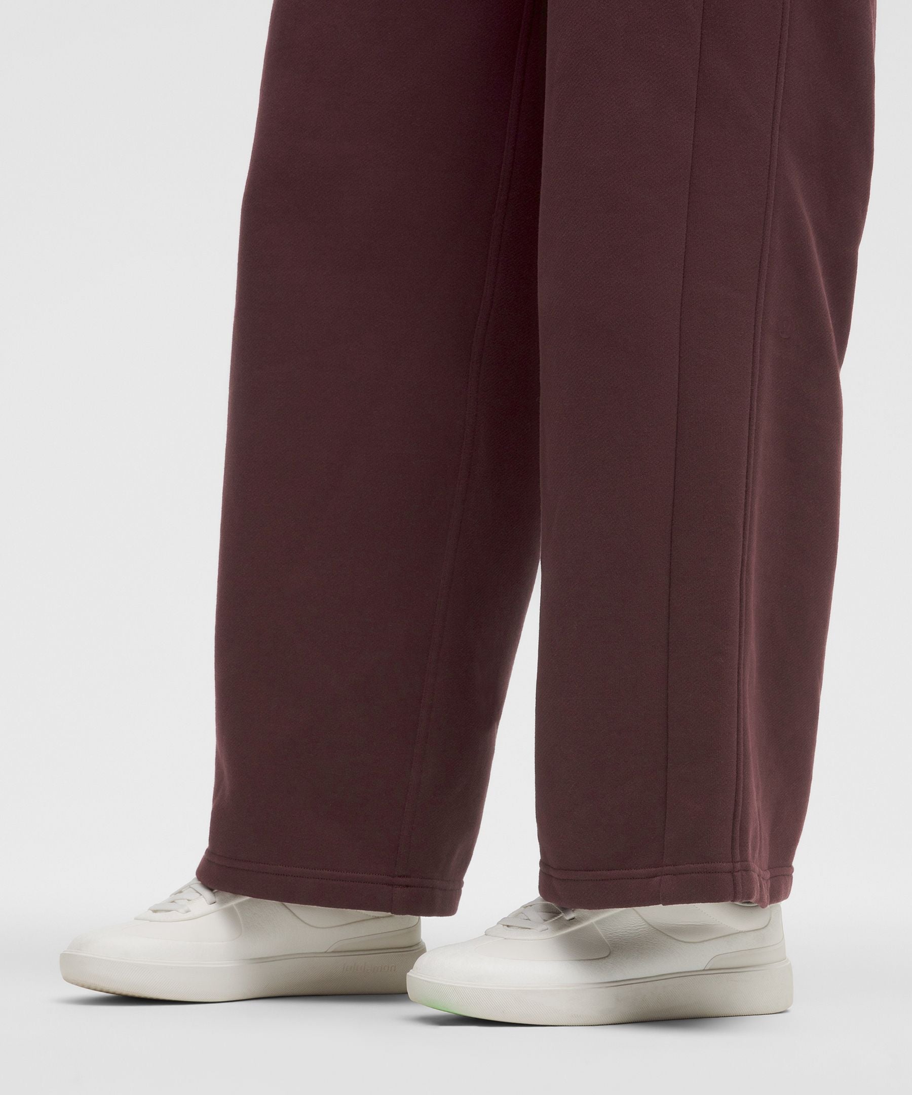 Lululemon Scuba Mid-Rise Wide-Leg Pant *Regular Goodnight Plum