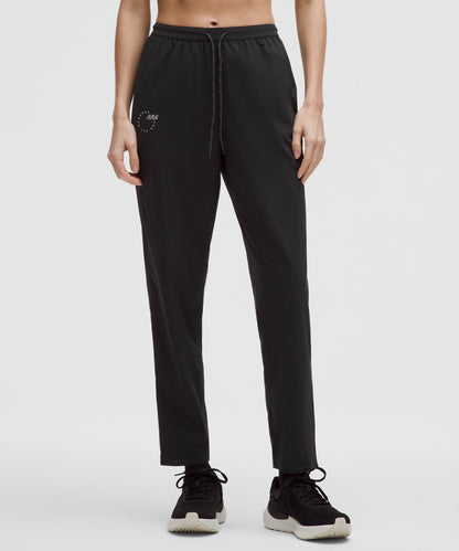 Lululemon Mile Maker Run Crew Graphic High-Rise Track Pant
