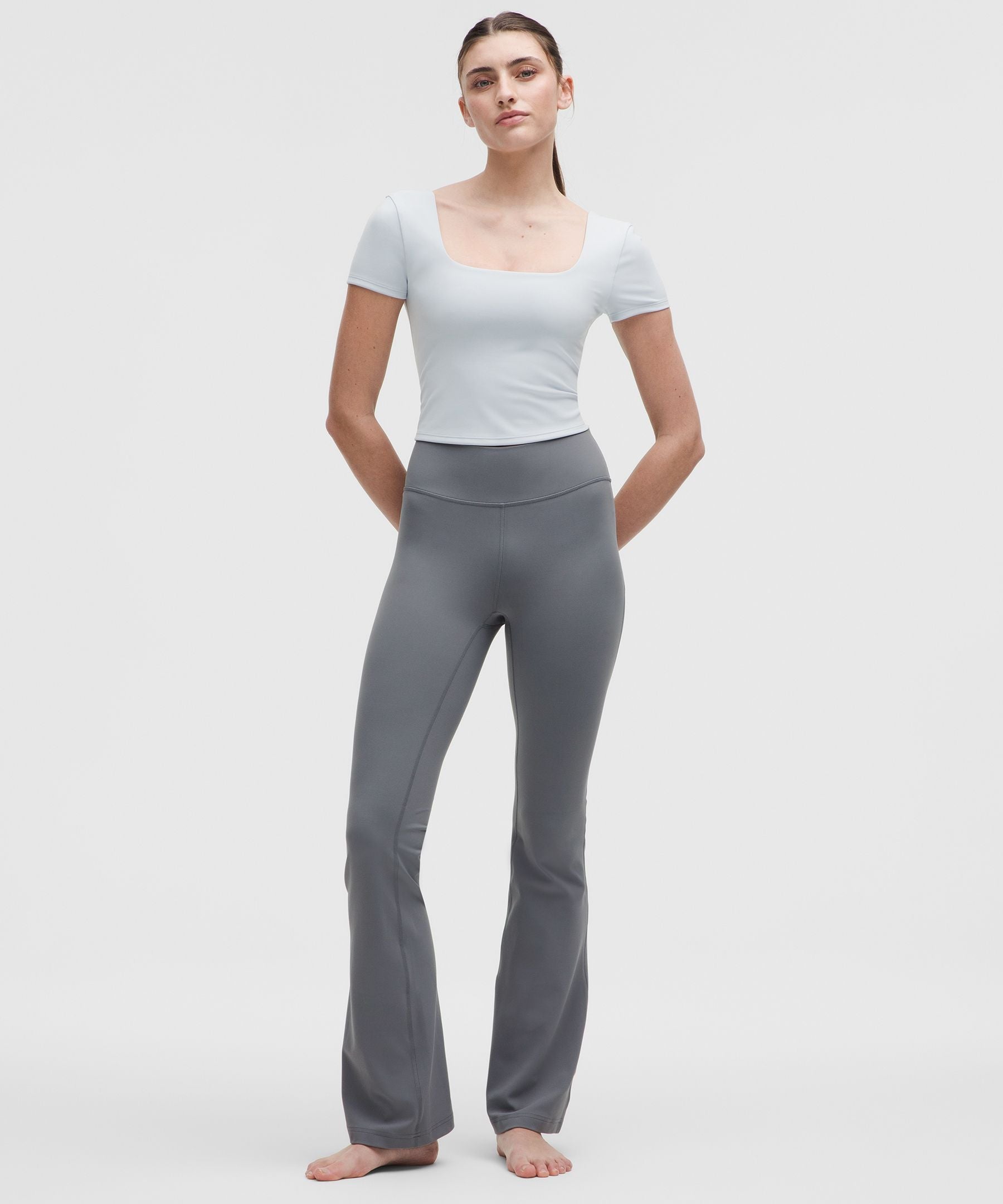 Lululemon Groove Nulu High-Rise Flared Pant *Regular Solar Grey