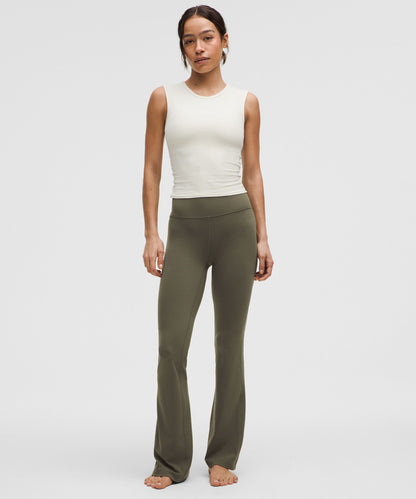 Lululemon Groove Nulu High-Rise Flared Pant *Regular Army Green