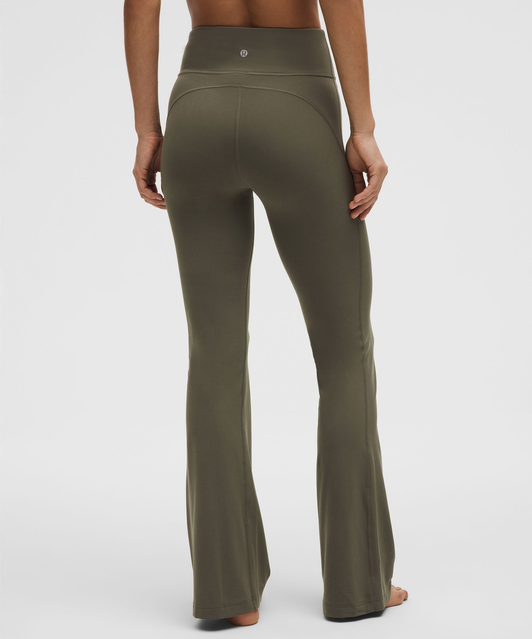 Lululemon Groove Nulu High-Rise Flared Pant *Regular Army Green