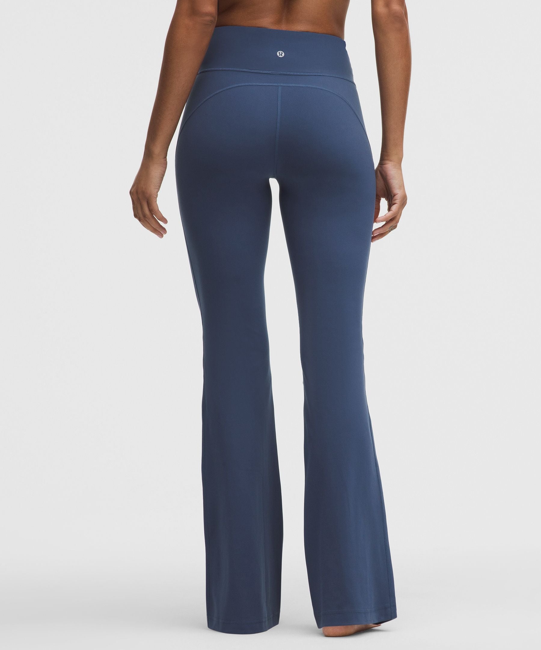 Lululemon Groove Nulu High-Rise Flared Pant *Regular Blue Twill