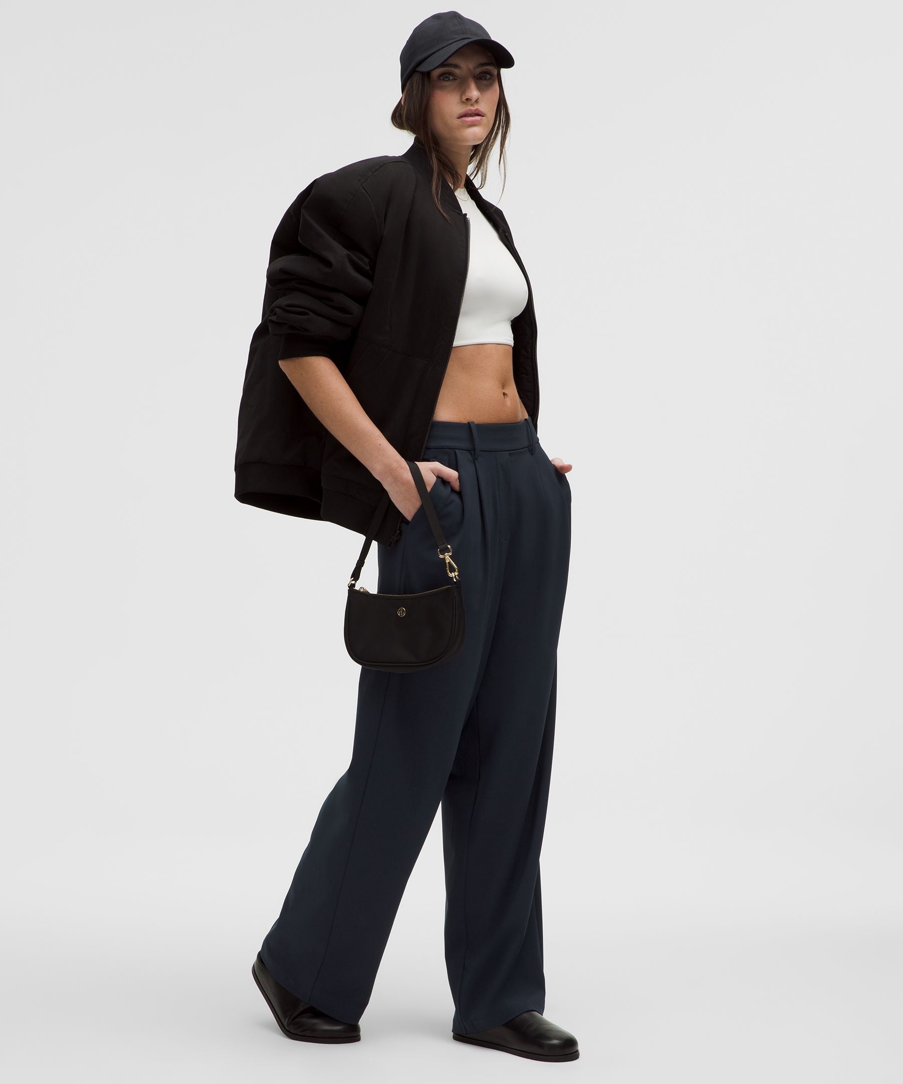 Lululemon Daydrift High-Rise Wide-Leg Trouser *Regular True Navy