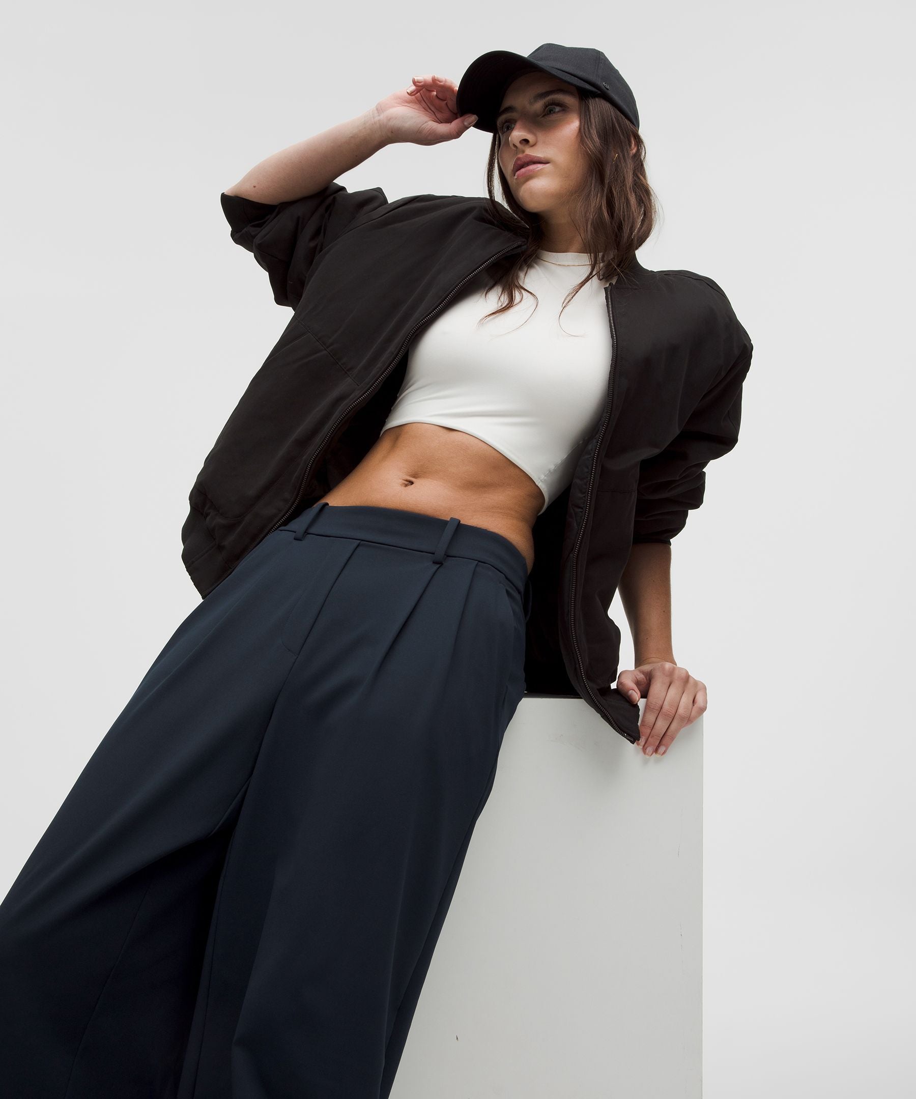 Lululemon Daydrift High-Rise Wide-Leg Trouser *Regular True Navy