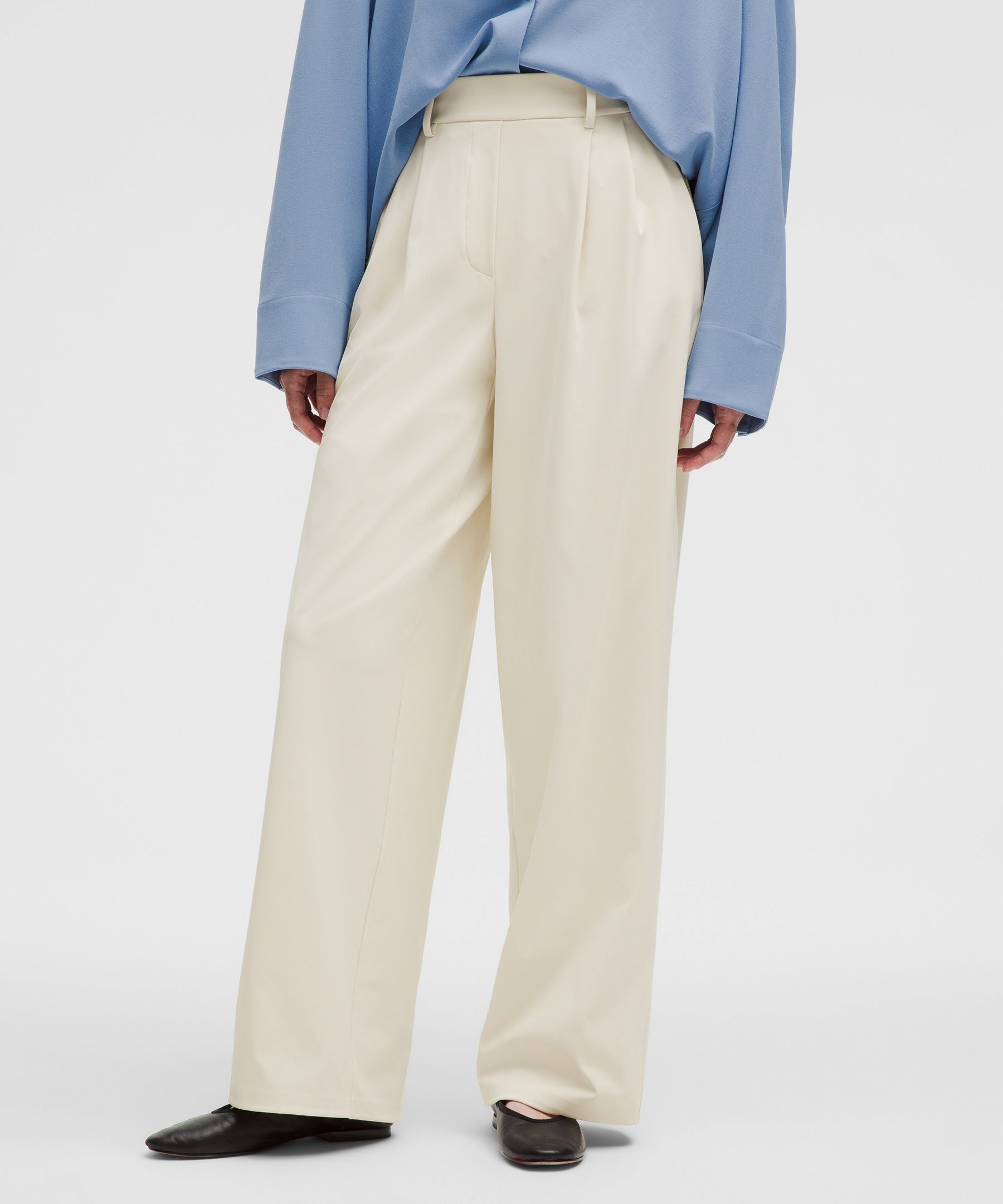 Lululemon Daydrift High-Rise Wide-Leg Trouser *Regular Light Ivory