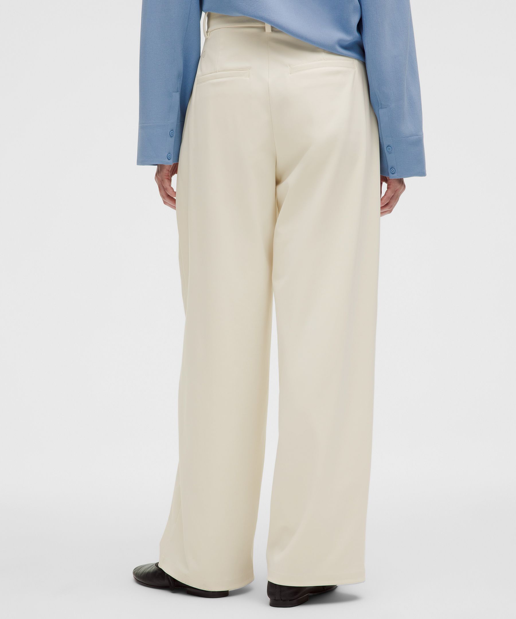 Lululemon Daydrift High-Rise Wide-Leg Trouser *Regular Light Ivory
