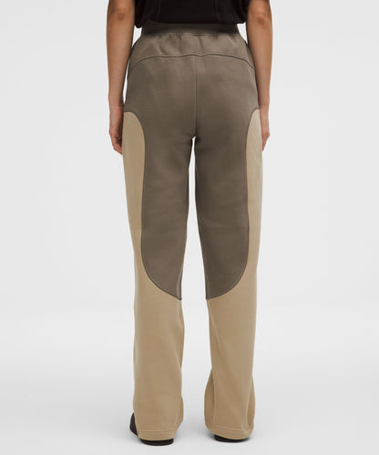 Lululemon Cotton Fleece Mid-Rise Straight-Leg Pant *SLNSH Collection