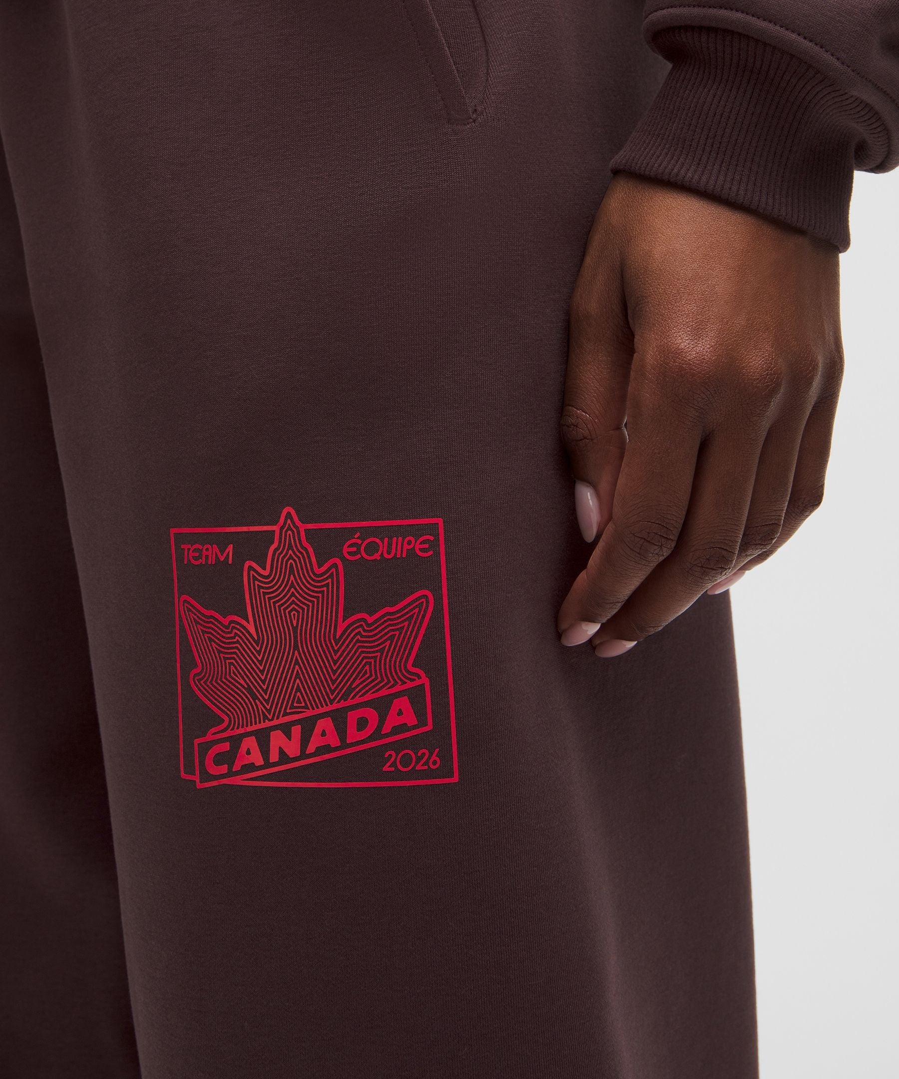 Lululemon Team Canada Womens Big Cozy Oversized Sweatpant *COC Logo