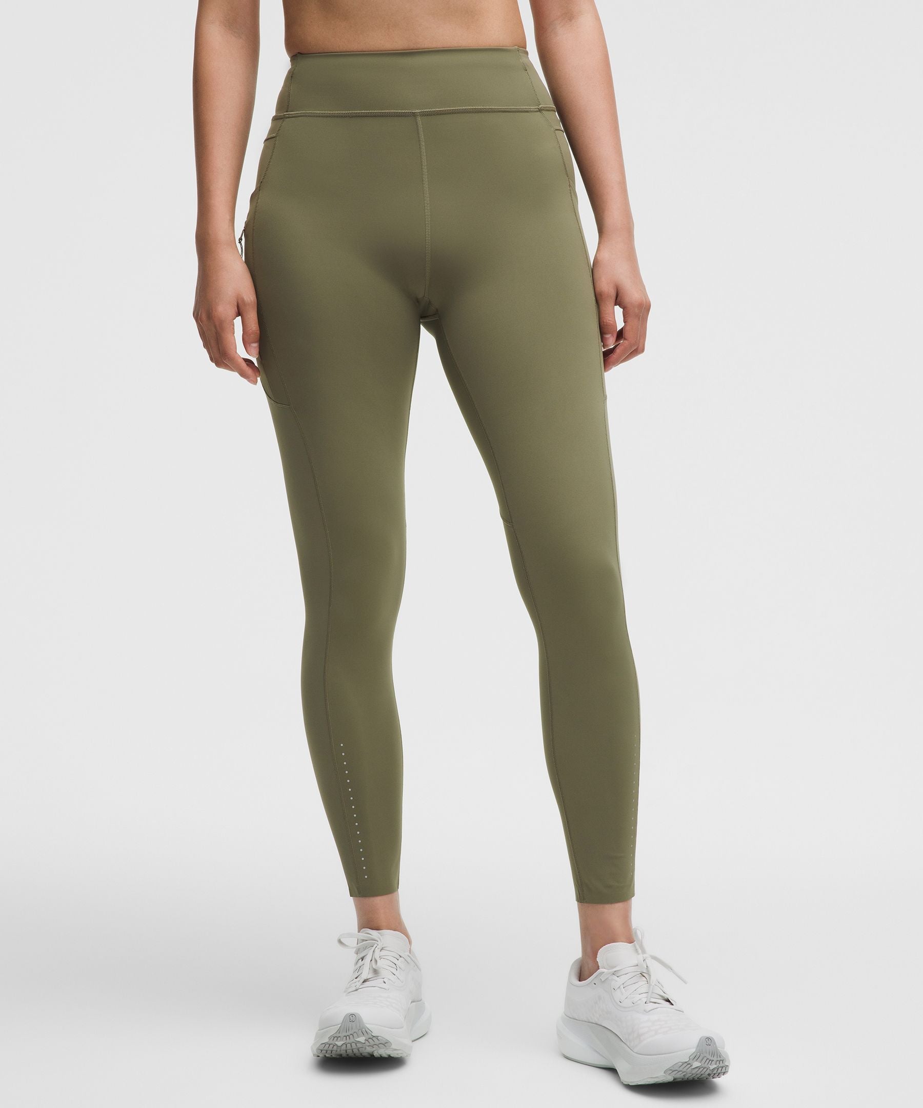 Lululemon Fast and Free High-Rise Tight 25" Light *Special Edition Bay Leaf