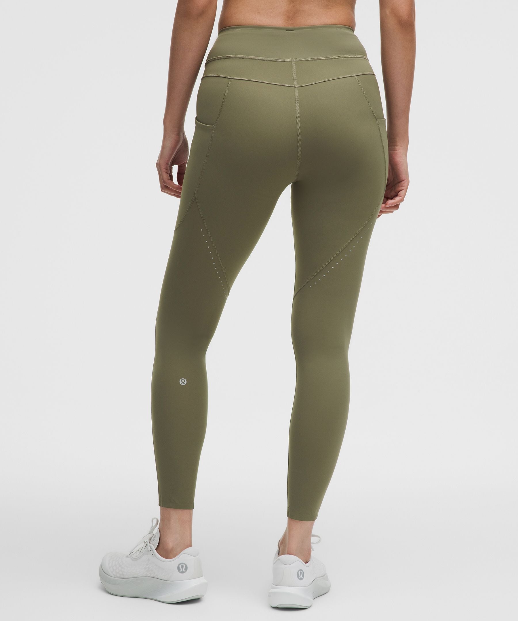 Lululemon Fast and Free High-Rise Tight 25" Light *Special Edition Bay Leaf