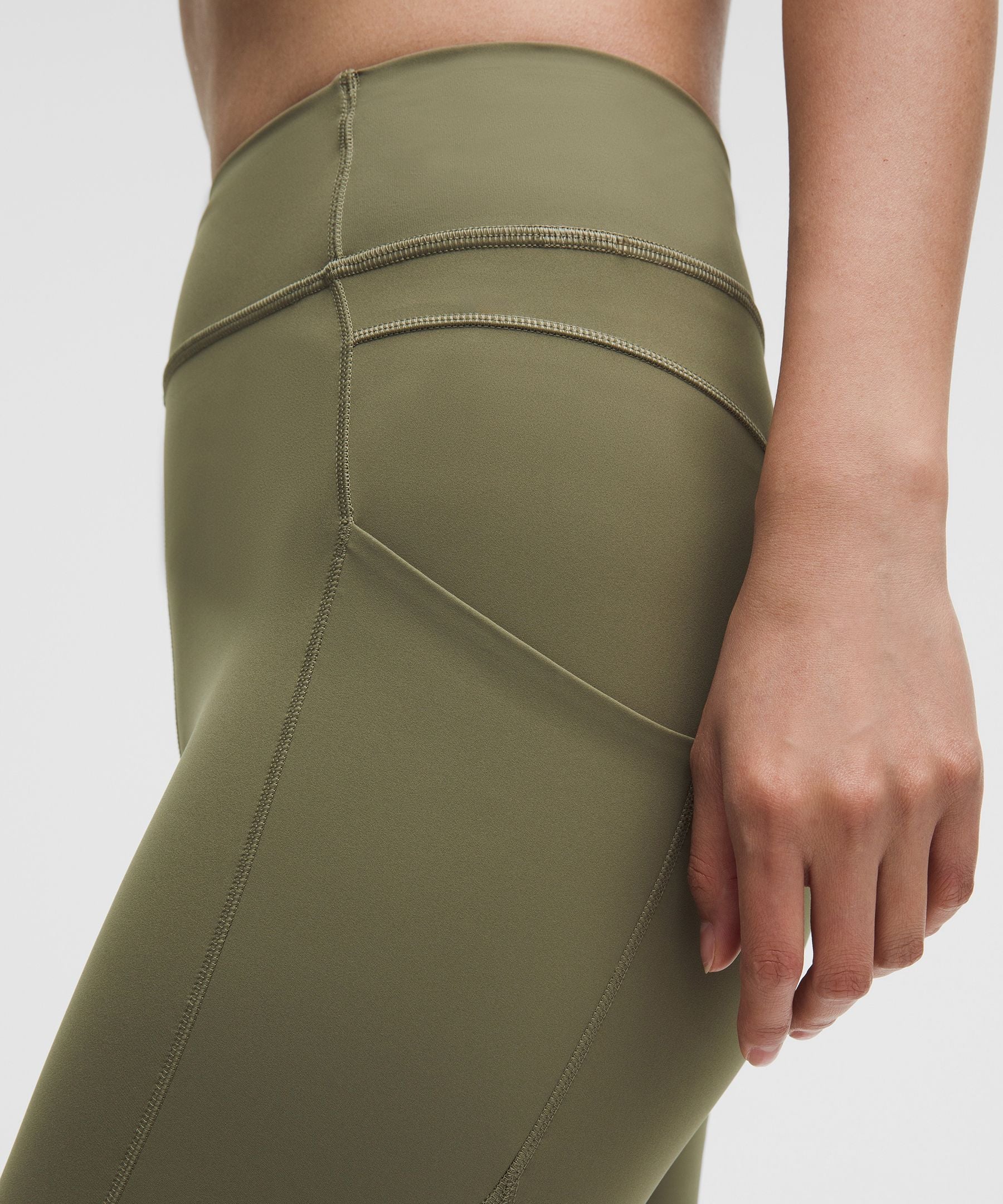 Lululemon Fast and Free High-Rise Tight 25" Light *Special Edition Bay Leaf