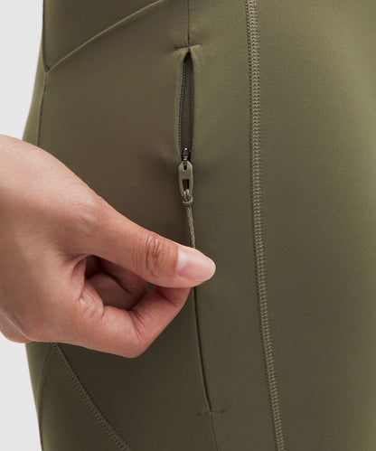 Lululemon Fast and Free High-Rise Tight 25" Light *Special Edition Bay Leaf