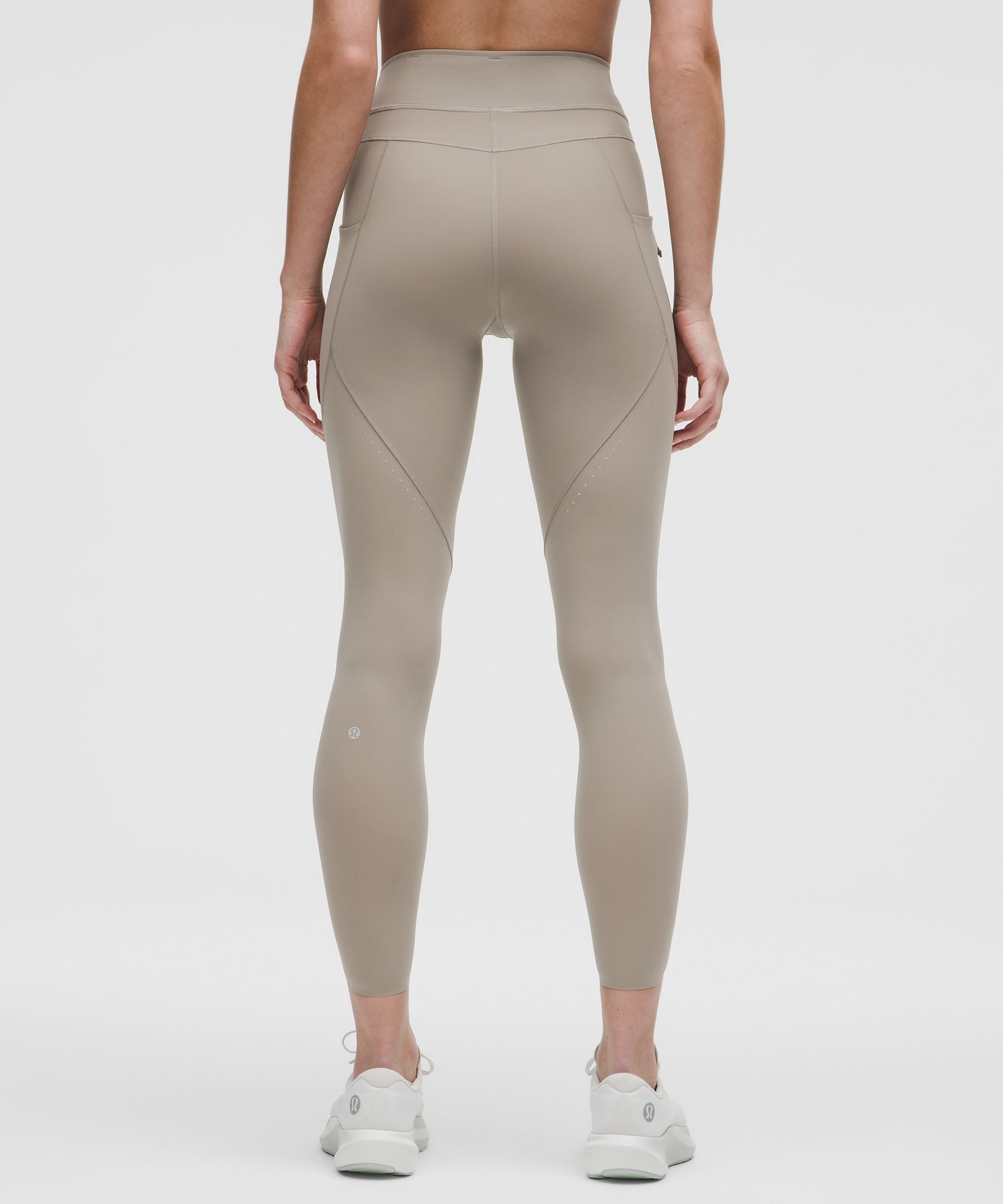 Lululemon Fast and Free High-Rise Tight 25" Light *Special Edition Warm Ash Grey