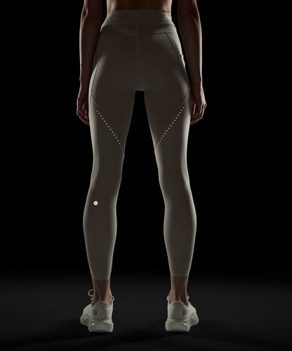 Lululemon Fast and Free High-Rise Tight 25" Light *Special Edition Warm Ash Grey