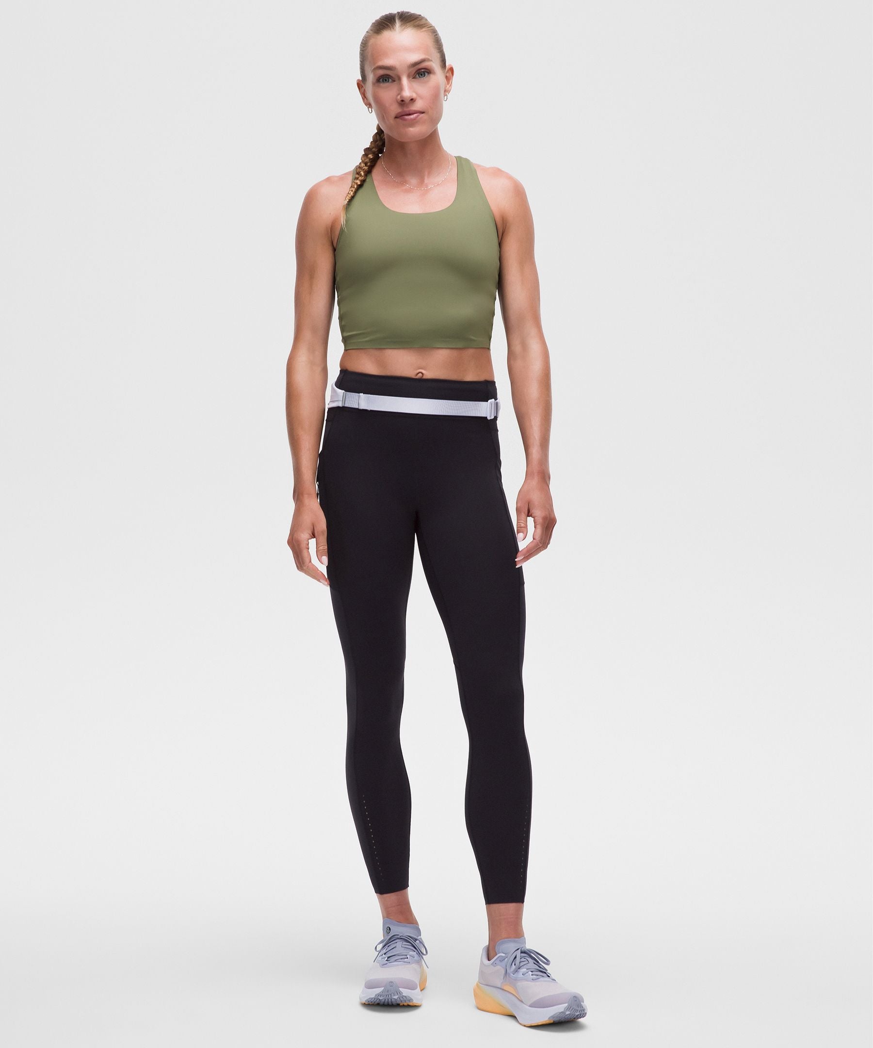 Lululemon Fast and Free High-Rise Tight 25" Light *Special Edition Nightmoth