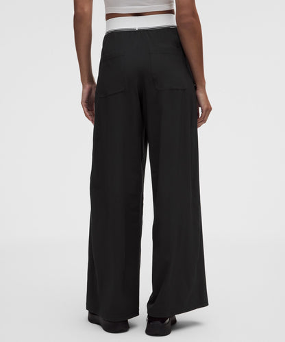 Lululemon Swift High-Rise Wide-Leg Pant *Logo Waistband