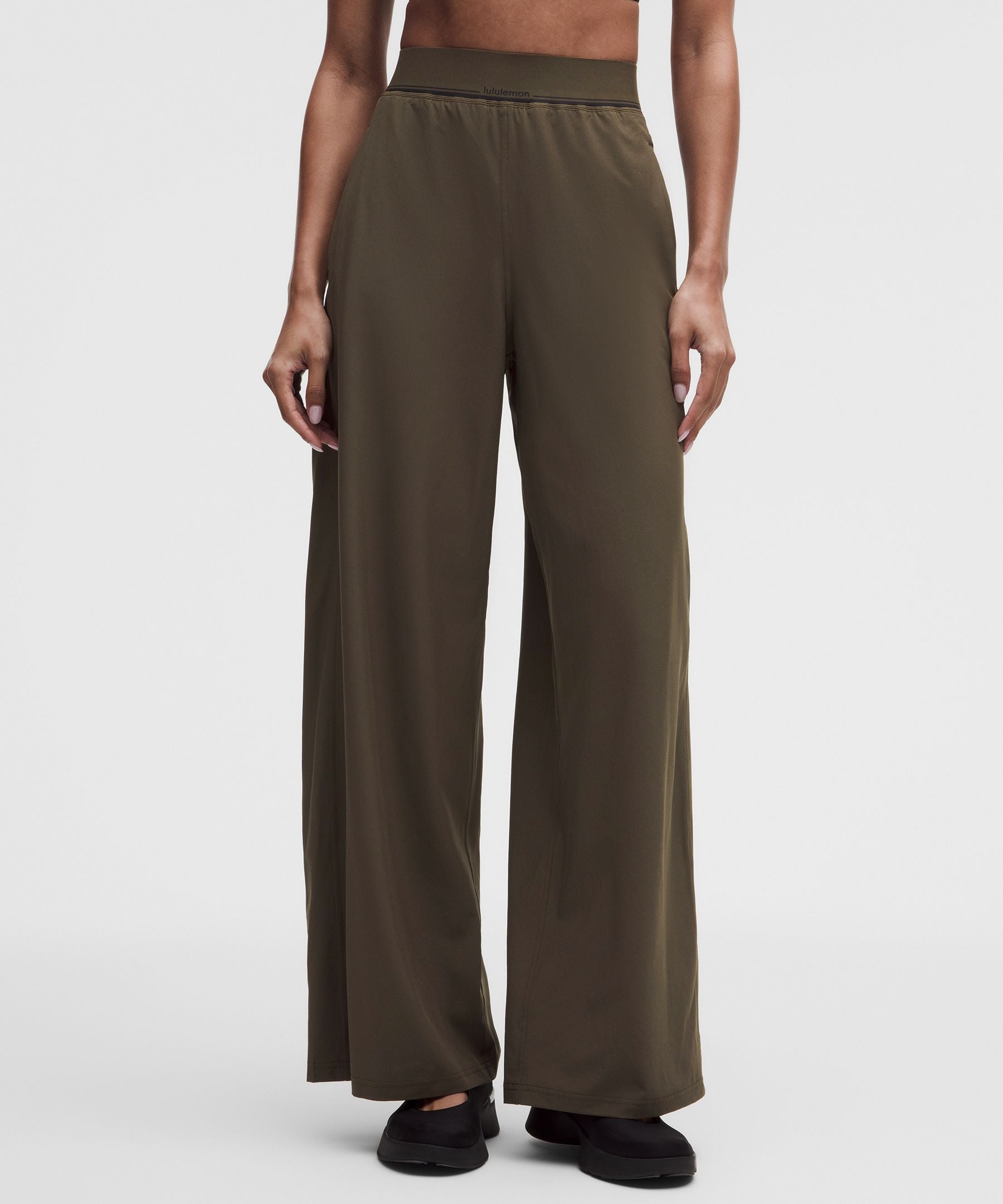 Lululemon Swift High-Rise Wide-Leg Pant *Logo Waistband