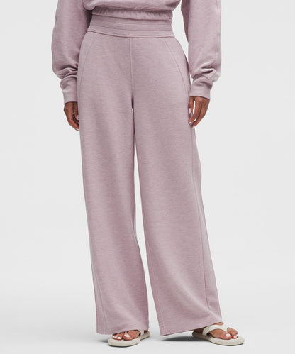 Lululemon Scuba Mid-Rise Wide-Leg Pant *Waffle