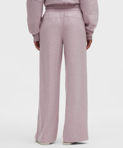 Lululemon Scuba Mid-Rise Wide-Leg Pant *Waffle