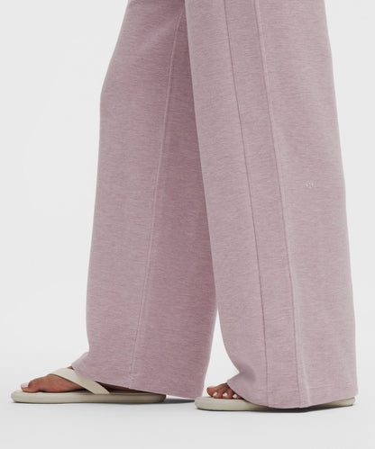 Lululemon Scuba Mid-Rise Wide-Leg Pant *Waffle