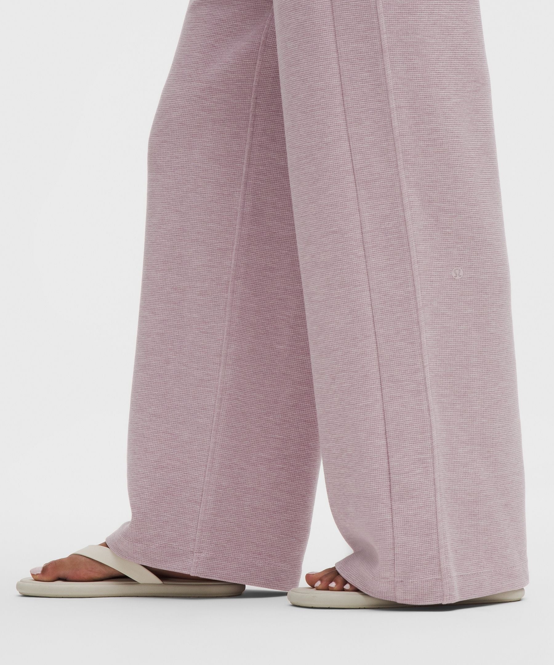 Lululemon Scuba Mid-Rise Wide-Leg Pant *Waffle