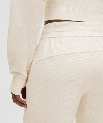 Lululemon Scuba Mid-Rise Wide-Leg Pant *Waffle