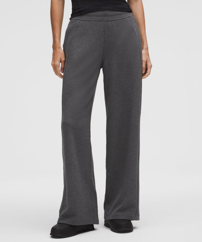 Lululemon Scuba Mid-Rise Wide-Leg Pant *Waffle