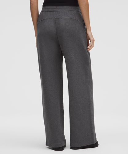 Lululemon Scuba Mid-Rise Wide-Leg Pant *Waffle