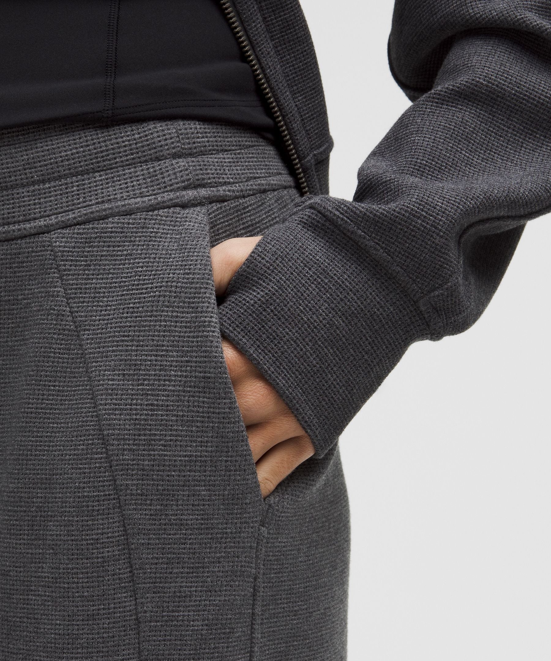 Lululemon Scuba Mid-Rise Wide-Leg Pant *Waffle