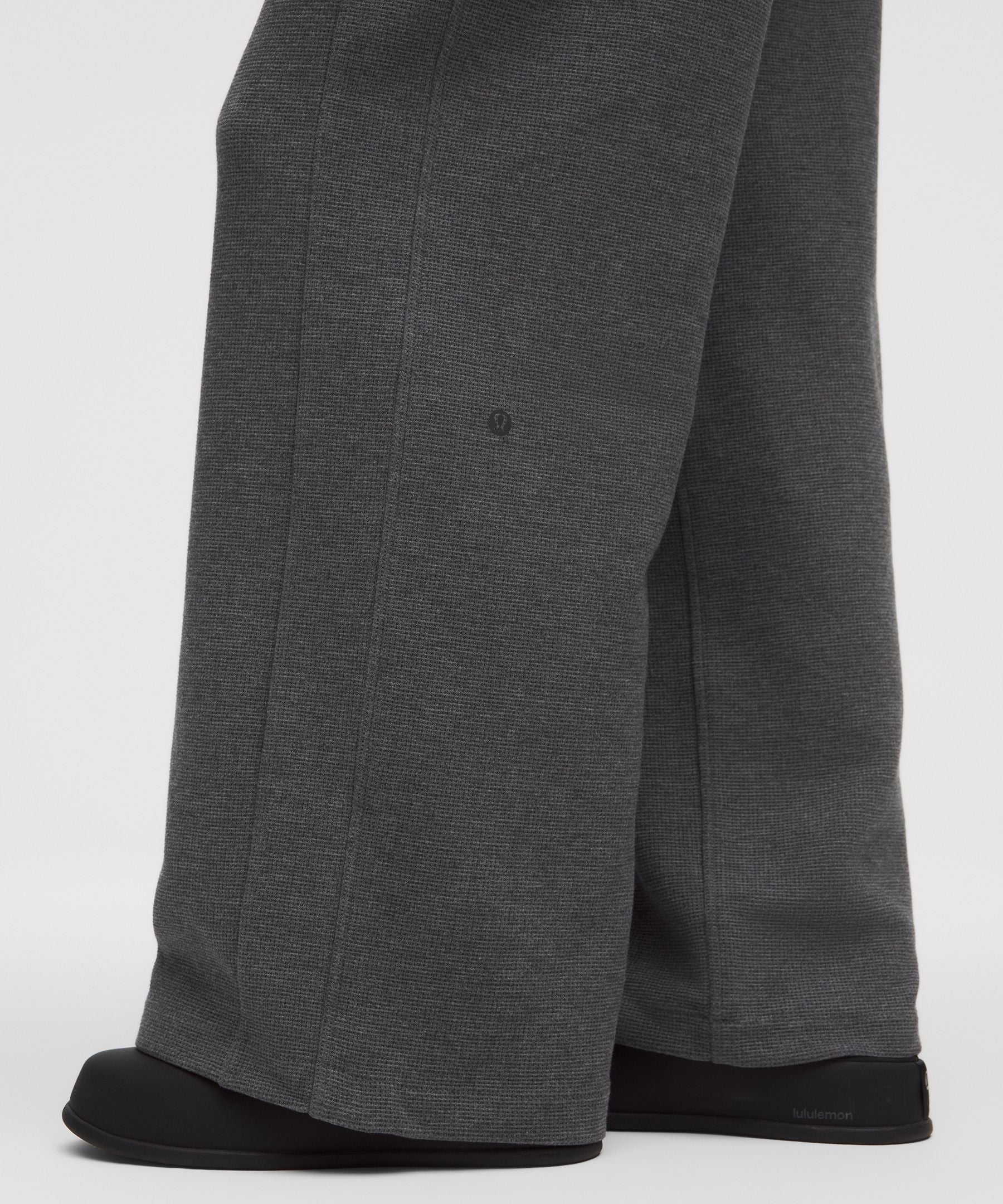 Lululemon Scuba Mid-Rise Wide-Leg Pant *Waffle