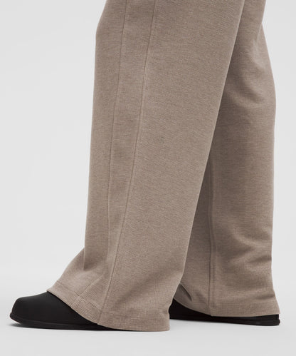 Lululemon Scuba Mid-Rise Wide-Leg Pant *Waffle