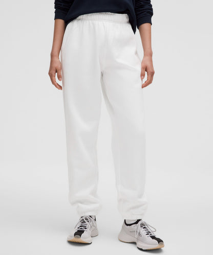 Lululemon Scuba Mid-Rise Oversized Jogger *Regular White