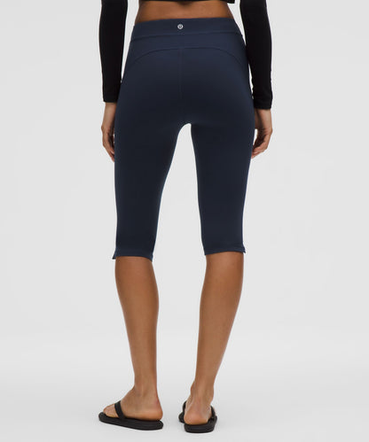 Lululemon Groove High-Rise Notched-Hem Crop 15"