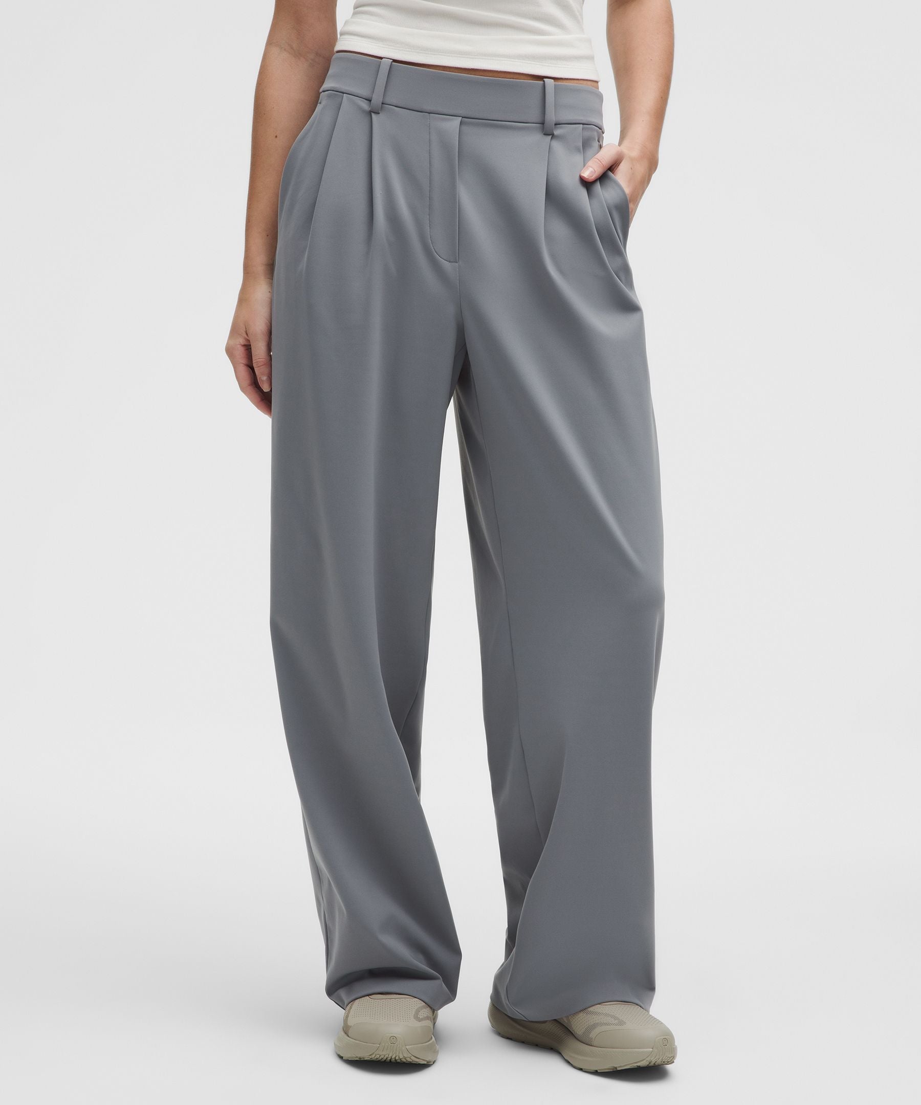 Lululemon Daydrift High-Rise Wide-Leg Trouser *Regular Solar Grey